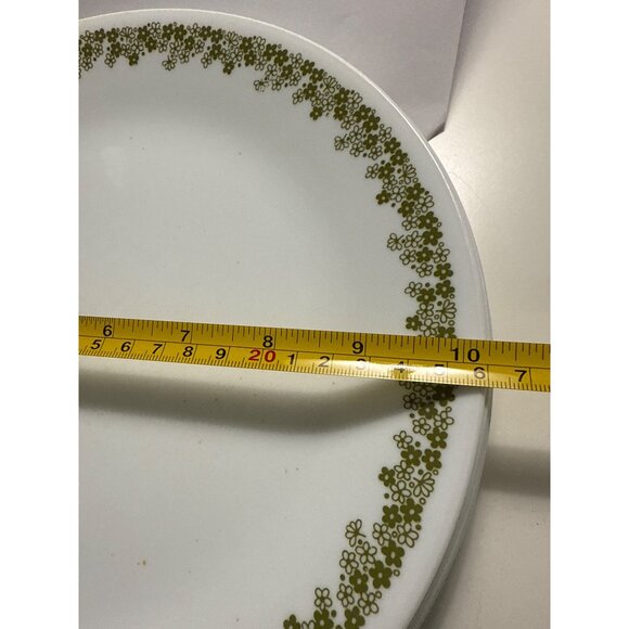 Corelle Green Crazy Daisy Dinner Plates 3-Piece Set - Picture 5 of 5